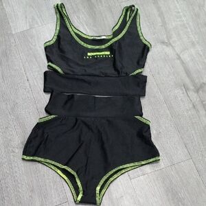 Nova SPORT Black and Green 2 PC SET